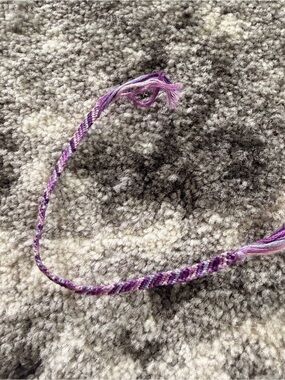 Handmade Purple Ombre Friendship Bracelet